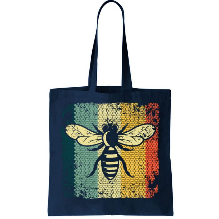 Funny Vintage Bee Designs For Honey Beekeeping Bee Tote Bag