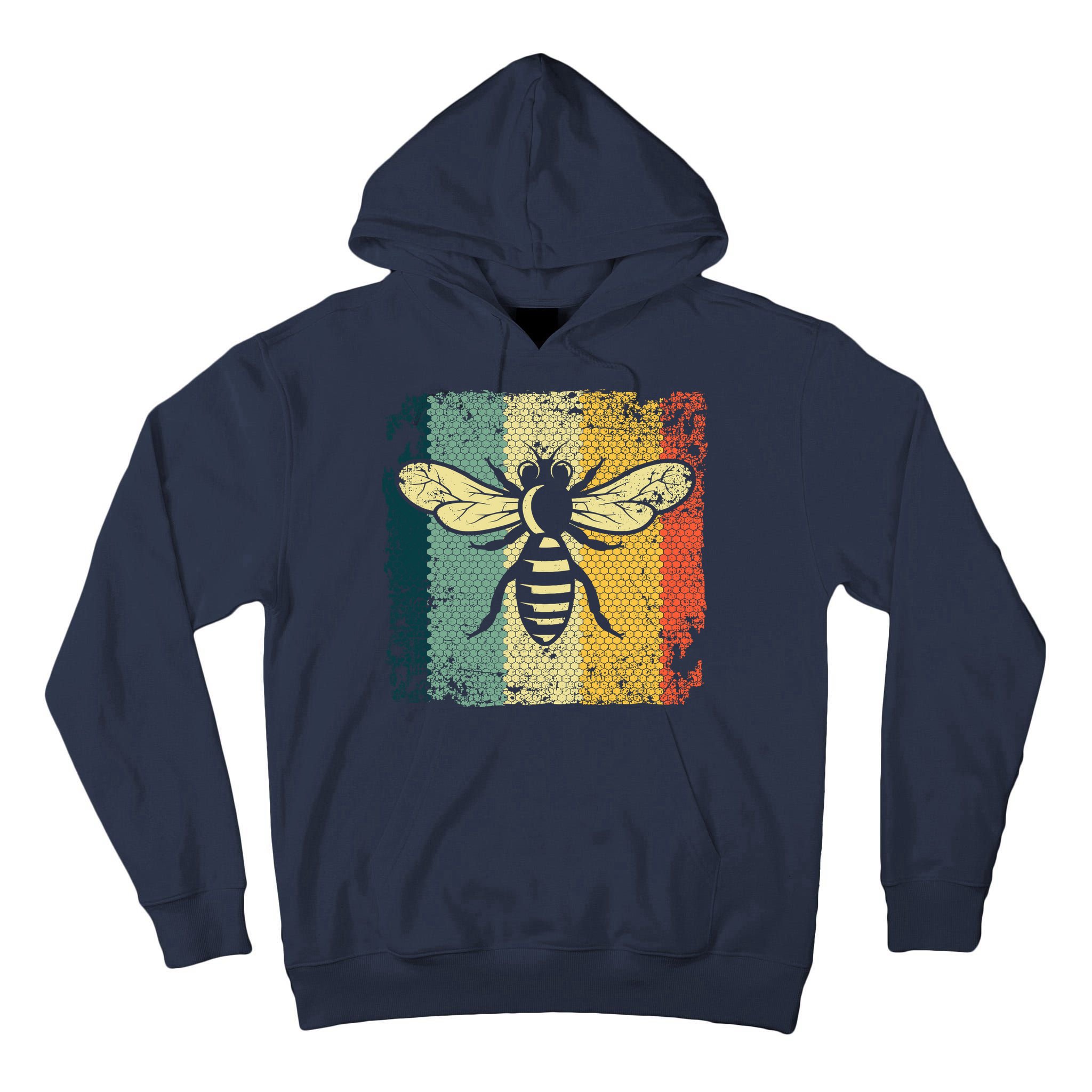 Funny Vintage Bee Designs For Honey Beekeeping Bee Tall Hoodie
