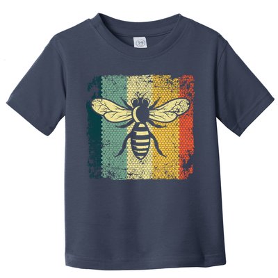 Funny Vintage Bee Designs For Honey Beekeeping Bee Toddler T-Shirt