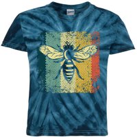 Funny Vintage Bee Designs For Honey Beekeeping Bee Kids Tie-Dye T-Shirt