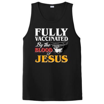 Fully Vaccinated By The Blood Of Jesus PosiCharge Competitor Tank