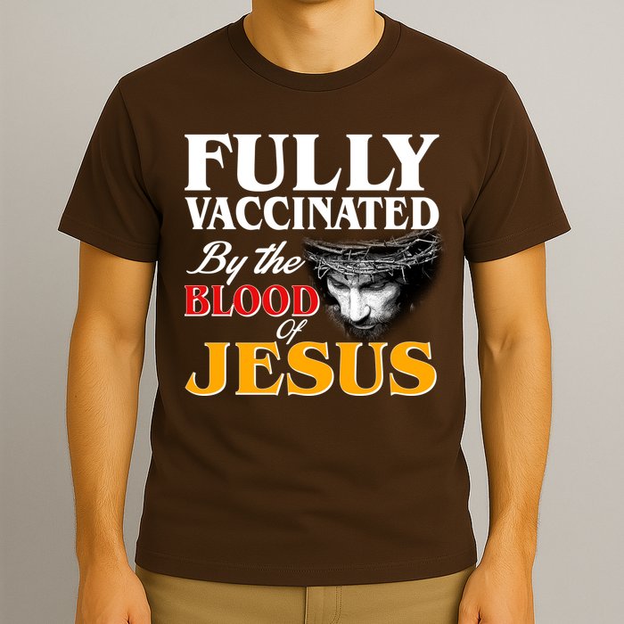 Fully Vaccinated By The Blood Of Jesus T-Shirt