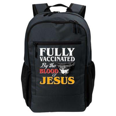 Fully Vaccinated By The Blood Of Jesus Daily Commute Backpack