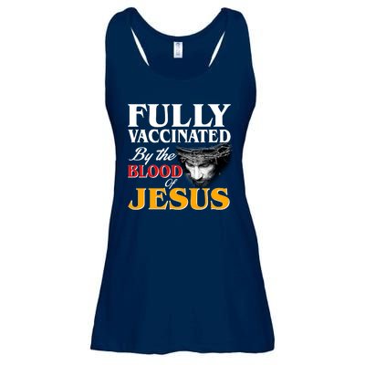 Fully Vaccinated By The Blood Of Jesus Ladies Essential Flowy Tank