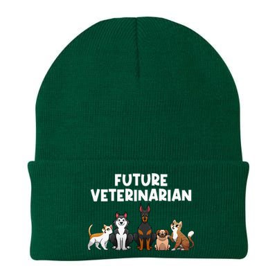 Future Veterinarian Boy Girl Veterinary Assistant Technician Knit Cap Winter Beanie