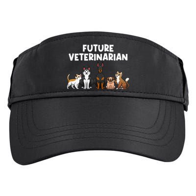 Future Veterinarian Boy Girl Veterinary Assistant Technician Adult Drive Performance Visor