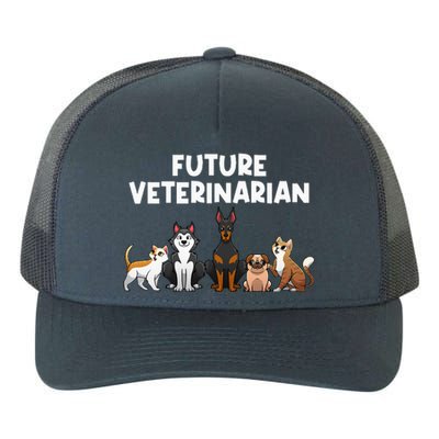 Future Veterinarian Boy Girl Veterinary Assistant Technician Yupoong Adult 5-Panel Trucker Hat