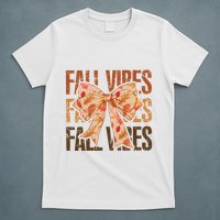 Fall Vibes Bow Coquette Autumn T-Shirt
