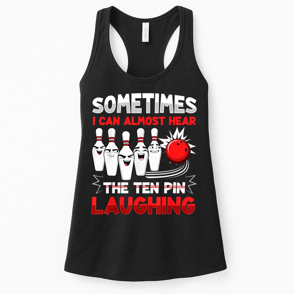 Funny Vintage Bowling Team Bowler Bowling Lover Boys Girls Womens Tank Top