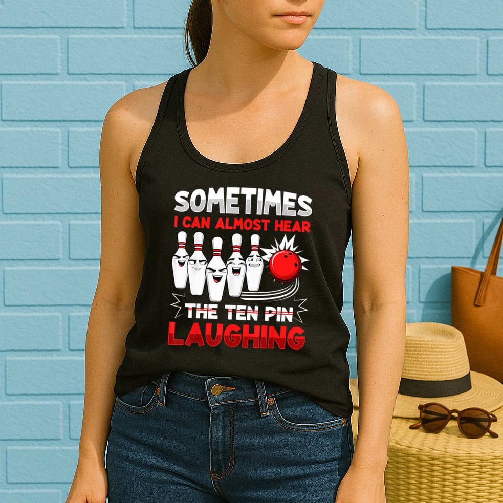 Funny Vintage Bowling Team Bowler Bowling Lover Boys Girls Womens Tank Top
