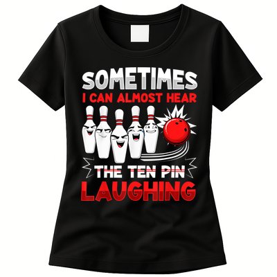 Funny Vintage Bowling Team Bowler Bowling Lover Boys Girls Womens T-Shirt