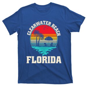 Family Vacation Clearwater Beach Florida Palm Tree Meaningful Gift T-Shirt