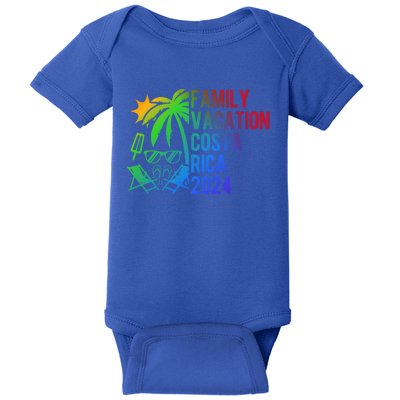 Family Vacation Costa Rica 2024 Costa Rica Family Vacation Meaningful Gift Baby Bodysuit