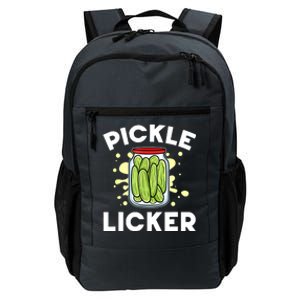 Funny Vegan Cucumber Pickle Jar Pickle Licker Vegetarian Gift Daily Commute Backpack