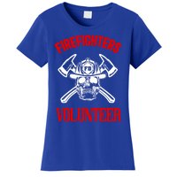 Firefighter Volunteer Cute Gift Firefighters Volunteer Fire Gift Women's T-Shirt