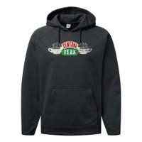 Friends Vintage Central Perk Performance Fleece Hoodie