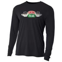 Friends Vintage Central Perk Cooling Performance Long Sleeve Crew