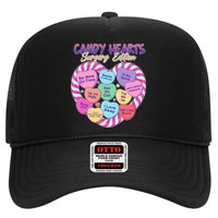 Funny Valentine Candy Hearts Surgery Edition Trucker Hat
