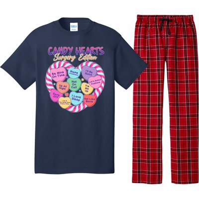 Funny Valentine Candy Hearts Surgery Edition Pajama Set