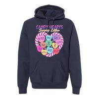 Funny Valentine Candy Hearts Surgery Edition Premium Hoodie