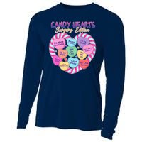 Funny Valentine Candy Hearts Surgery Edition Cooling Performance Long Sleeve Crew