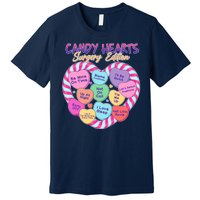 Funny Valentine Candy Hearts Surgery Edition Premium T-Shirt