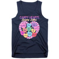 Funny Valentine Candy Hearts Surgery Edition Tank Top