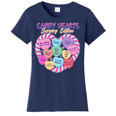 Funny Valentine Candy Hearts Surgery Edition Women's T-Shirt