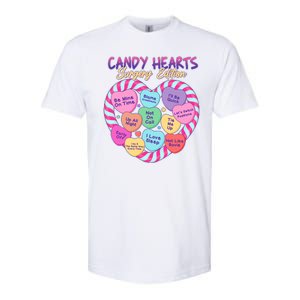 Funny Valentine Candy Hearts Surgery Edition Softstyle CVC T-Shirt