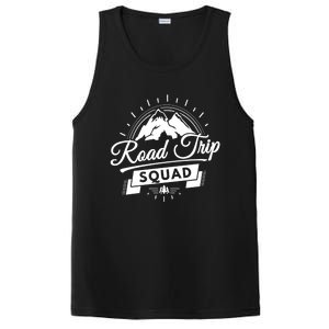 Family Vacation Cute Gift Road Trip Squad Mountains Gift PosiCharge Competitor Tank