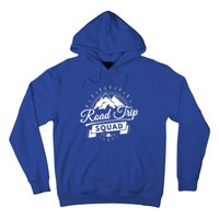 Family Vacation Cute Gift Road Trip Squad Mountains Gift Hoodie