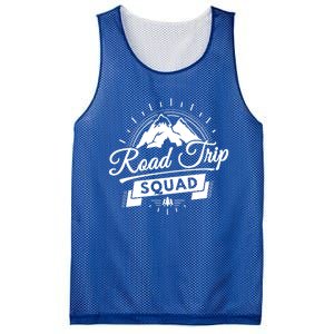 Family Vacation Cute Gift Road Trip Squad Mountains Gift Mesh Reversible Basketball Jersey Tank