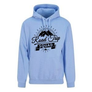 Family Vacation Cute Gift Road Trip Squad Mountains Gift Unisex Surf Hoodie