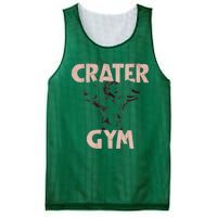 Funny Vintage Crater Gym Mesh Reversible Basketball Jersey Tank