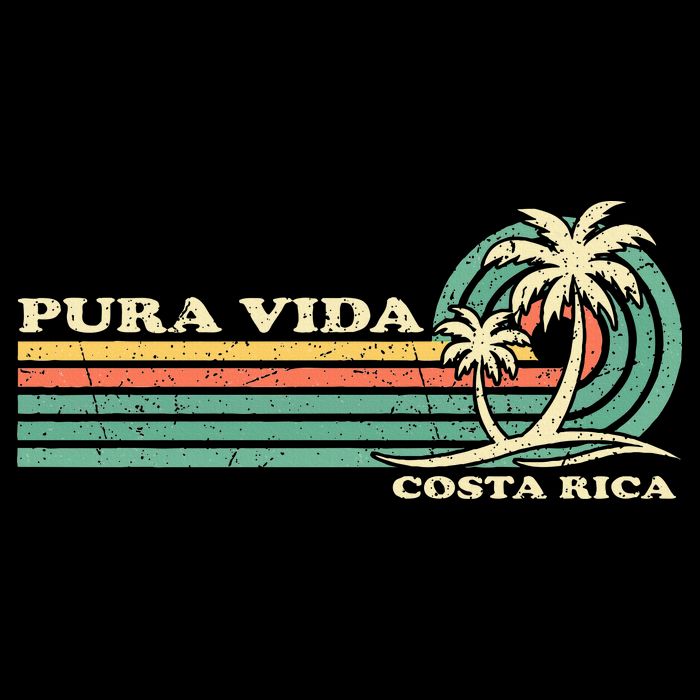 Family Vacation Costa Rica Pura Vida Beach 16 in Basic Backpack