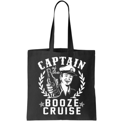 Funny Vintage Captain Of The Booze Cruise Bag