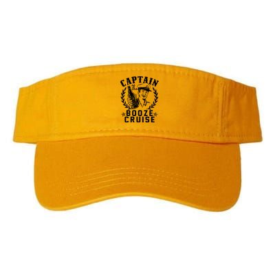 Funny Vintage Captain Of The Booze Cruise Visor