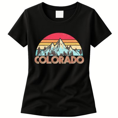 Funny Vintage Colorado Classic Logo Womens T-Shirt