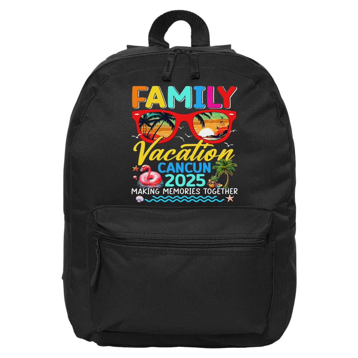 Family Vacation Cancun 2025 Summer Matching Group Trip 16 in Basic Backpack