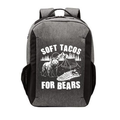 Funny Vintage Camping Soft Tacos For Bears Vector Backpack