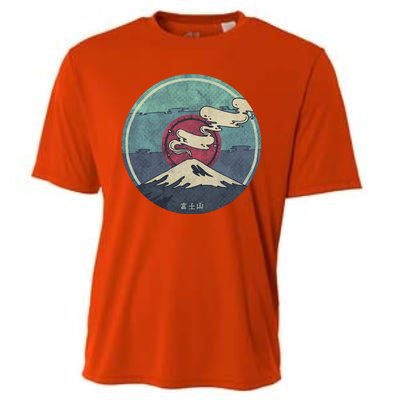 Fuji Volcano Classic Retro Cooling Performance Crew T-Shirt