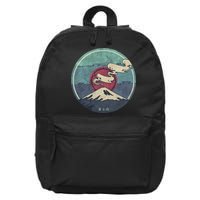 Fuji Volcano Classic Retro 16 in Basic Backpack