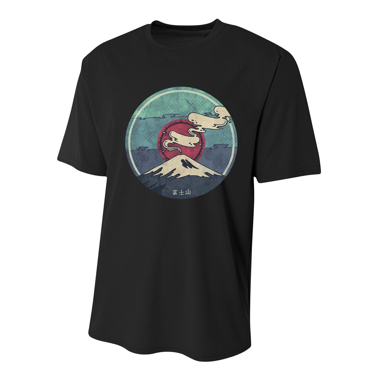 Fuji Volcano Classic Retro Youth Performance Sprint T-Shirt