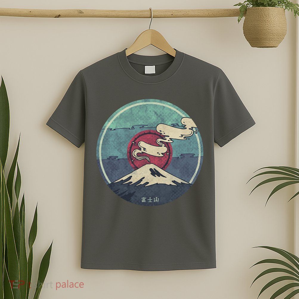 Fuji Volcano Classic Retro T-Shirt