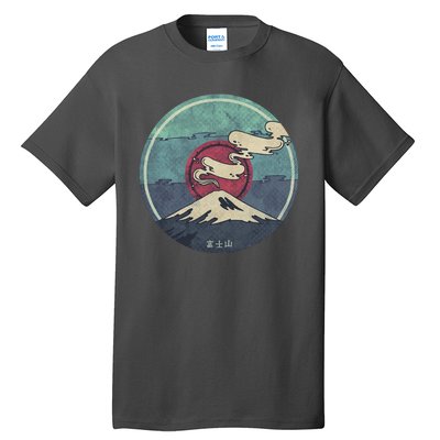 Fuji Volcano Classic Retro Tall T-Shirt