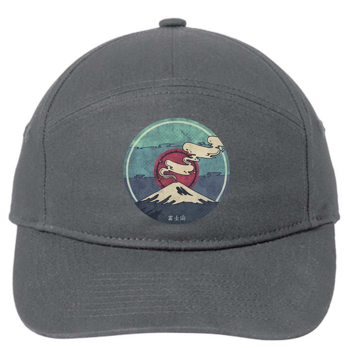 Fuji Volcano Classic Retro 7-Panel Snapback Hat