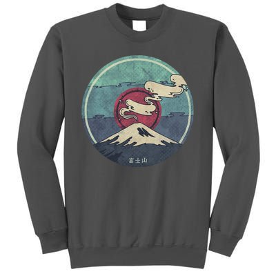 Fuji Volcano Classic Retro Tall Sweatshirt