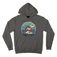 Fuji Volcano Classic Retro Tall Hoodie