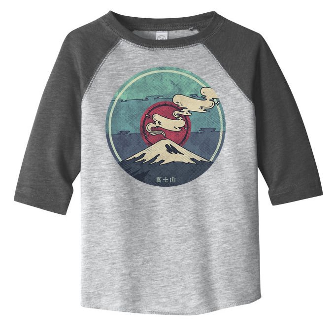 Fuji Volcano Classic Retro Toddler Fine Jersey T-Shirt