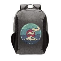 Fuji Volcano Classic Retro Vector Backpack